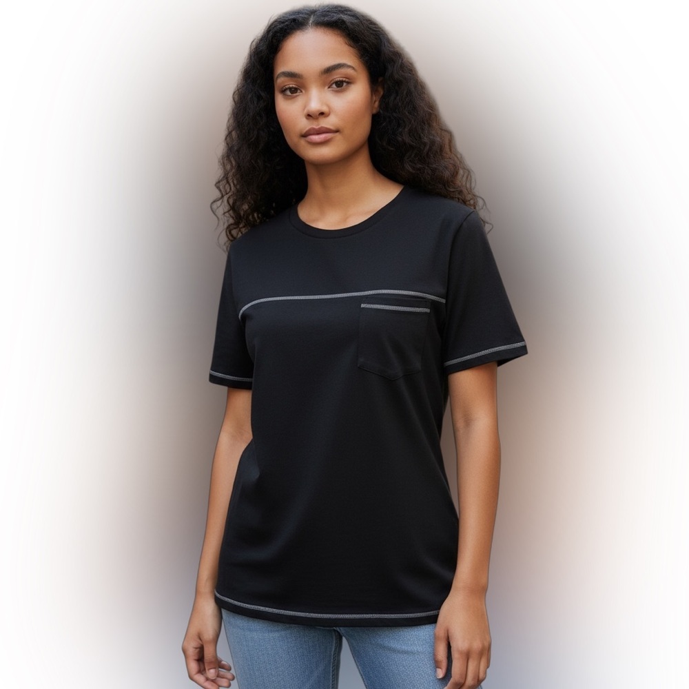 Lolë Black Tunic Tee Size Med​
